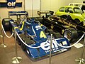 A Tyrrell P34 six-wheeler from the 1976 season at Tamiya's headquarters in Shizuoka City Japan. Tamiya purchased this car to study it for producing scale models likeness of this car.