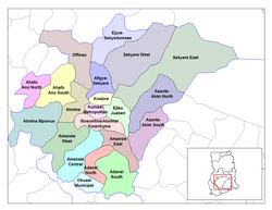 Districts of Ashanti