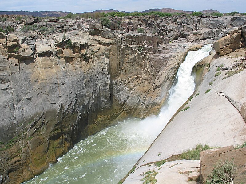 File:Augrabie, Waterfalls, South Africa.jpg