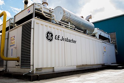 Газопоршневая станция General Electric Jenbacher J320GS