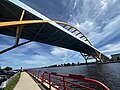 View of the bridge from below