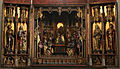 The High Altar in the Church of the Holy Ghost in Tallinn Estonia