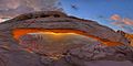 Mesa Arch at sunrise, Island in the Sky district