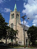 Norwegian Lutheran Memorial Church in Minneapolis, Minnesota, built in 1922.