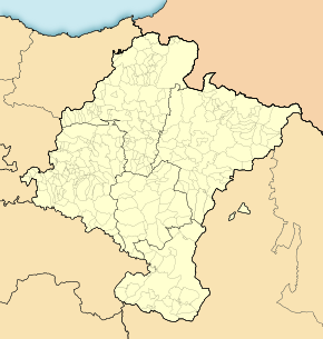 Ansoáin ubicada en Navarra