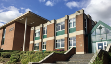 Old entrance, Newman University