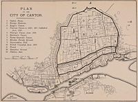 Plan of Canton (published 1910)