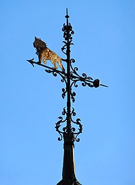 Detail of the weather vane