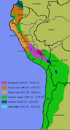 Inca expansion (1438-1527 CE)