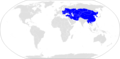 Mongol Empire at its greatest extent.