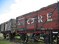 7-plank wooden coal wagons (with wooden chassis)