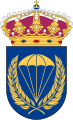 Coat of arms of the Swedish Army Paratroop School (FJS) 1952–1994.