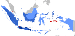 荷屬東印度擴張圖   1600年代   1700年代   1800年代   1900年-1942年