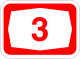 National Inter-City Expressway (1 digit)