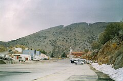 Entrance to the lower ski lift