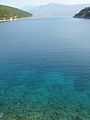 The view out of the bay of Pučišća towards the mainland.