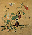 Chochungdo, a painting genre initiated by Shin Saimdang, depicting plants and insects