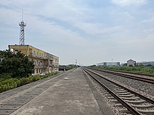 浦東鐵路四團站月台