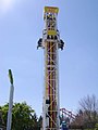 S&S Double Shot tower (with a beautiful Vekoma SLC in the background!)