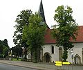 Catholic romanesque church St. Dionysius (built between 1230 and 1250) in Belm