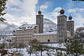 Stockalper Palace in winter