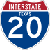 Interstate 20 marker