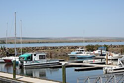 Marina and Columbia River in Irrigon