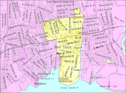 Location of Islip