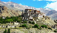 View of Likir monastery