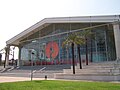 The postmodernist building of Teatre Nacional de Catalunya (TNC), designed by Ricardo Bofill