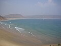 View of the amazingly beautiful Gangavaram beach.