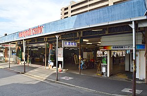 車站入口（2017年9月）