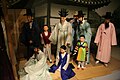 Museum display of traditional Korean wedding scene of Joseon