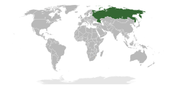 Location of Russia