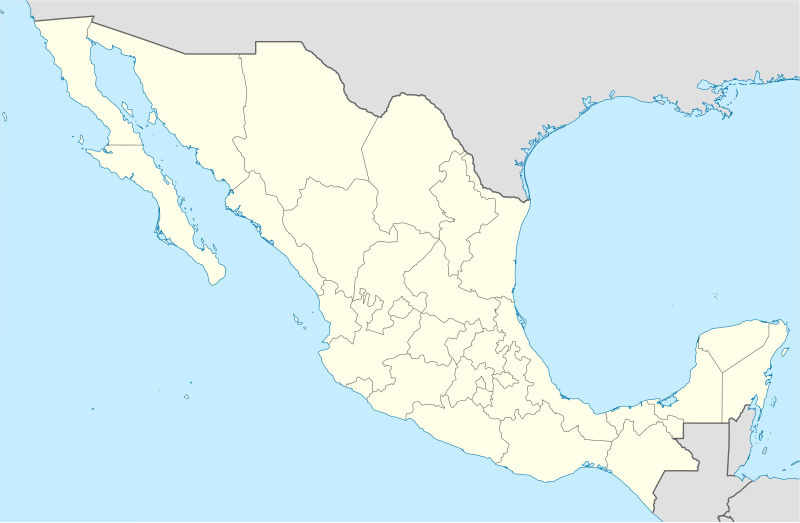 1994–95 Mexican Segunda División season is located in Mexico