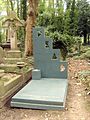 The grave of Patrick Caulfield, RA