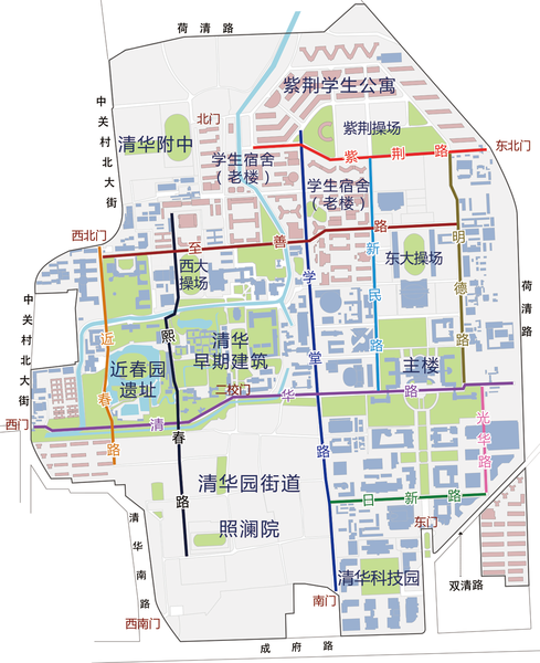 File:Tsinghua University Simple Map.png