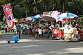 A takoyaki yatai in Yoyogi Park, Tokyo