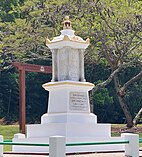 WW1 memorial (detail), October 2024