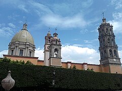 Cúpula y torre de la iglesia de San Francisco, Celaya