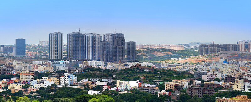 File:Hyderabad Financial district,India.jpg