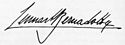 Lennart Bernadotte's signature