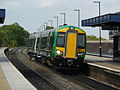 London Midland unit 172213 passes Tamworth High Level en route from Derby Litchurch Lane