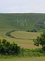 Image 3 Credit: Cupcakekid View of the Long Man of Wilmington in the South Downs More about The Long Man of Wilmington... (from Portal:East Sussex/Selected pictures)