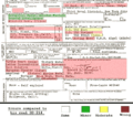 Fake* DD214 highlighting differences between it