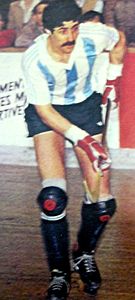 Daniel Martinazzo, dos veces campeón mundial de hockey sobre patines, fue considerado el mejor jugador del mundo en la década de 1980.