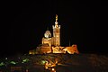 Notre Dame de la Garde at night