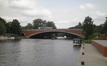 Runnymede Bridge, Surrey (opened 1961)[60]