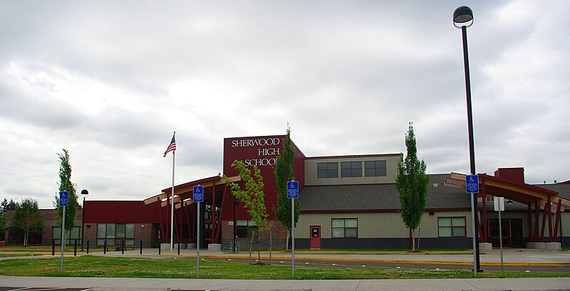 File:Sherwood High School Oregon.JPG