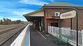 Northbound view on platform